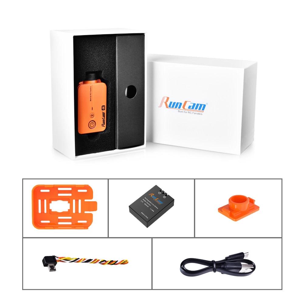 RunCam2 Camera - 4K HD FPV Sports Action Long Range Drone Camera Wing Video Recorder for Quadcopter Accessories 6 RunCam2 Camera - 4K HD FPV Sports Action Long Range Drone Camera Wing Video Recorder for Quadcopter Accessories - Image 6