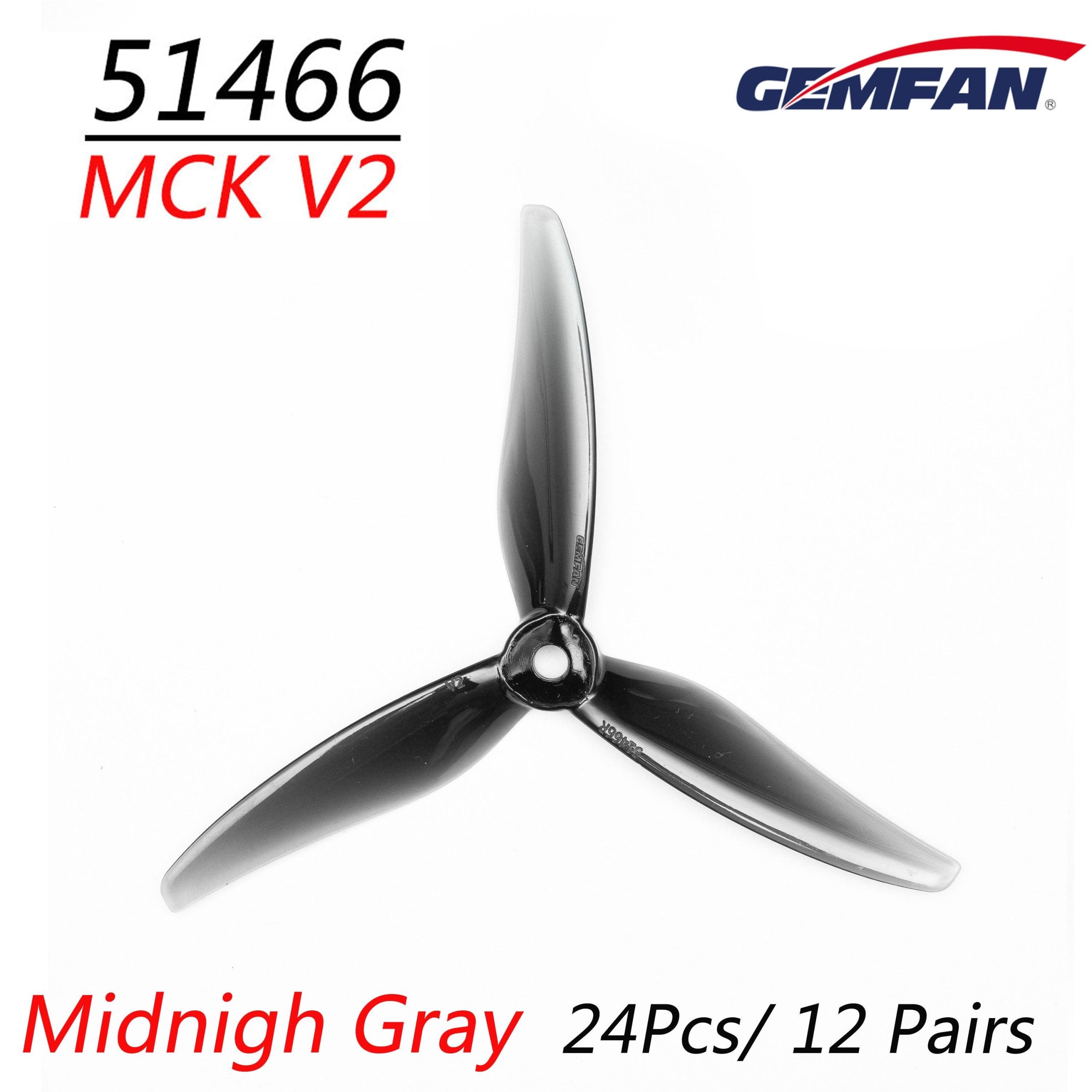 24pcs/12 pairs Gemfan 51466 V2 5inch 3 Blade/tri-blade Propeller Props CW CCW Brushless Motor FPV Propeller For FPV Racing Drone 5 24pcs/12 pairs Gemfan 51466 V2 5inch 3 Blade/tri-blade Propeller Props CW CCW Brushless Motor FPV Propeller For FPV Racing Drone — изображение 5