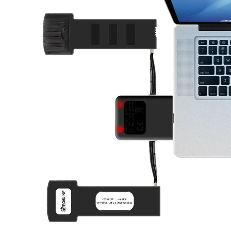Eachine E511 E511S 2 in 1 USB Charger Charging Box Hub with 2Pcs 7.4V 1200mAh LiPo Modular Battery RC Drone Quadcopter Spare Parts 3 Eachine E511 E511S 2 in 1 USB Charger Charging Box Hub with 2Pcs 7.4V 1200mAh LiPo Modular Battery RC Drone Quadcopter Spare Parts — изображение 3
