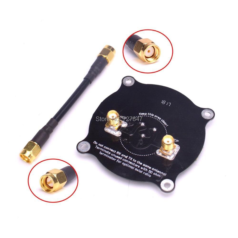 NEW 5.8GHz Triple Feed Patch Antenna SMA / RP SMA Directional Circularly Polarized Antenna for FPV Fatshark Goggles RC Drone 1 NEW 5.8GHz Triple Feed Patch Antenna SMA / RP SMA Directional Circularly Polarized Antenna for FPV Fatshark Goggles RC Drone