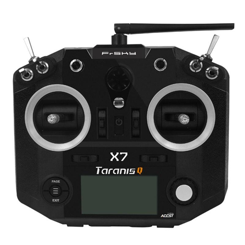 FrSky ACCST Taranis Q X7 Transmitter - 2.4G 16CH Mode 2 Transmitter FPV Drone Remote Controller International Version 1 FrSky ACCST Taranis Q X7 Transmitter - 2.4G 16CH Mode 2 Transmitter FPV Drone Remote Controller International Version
