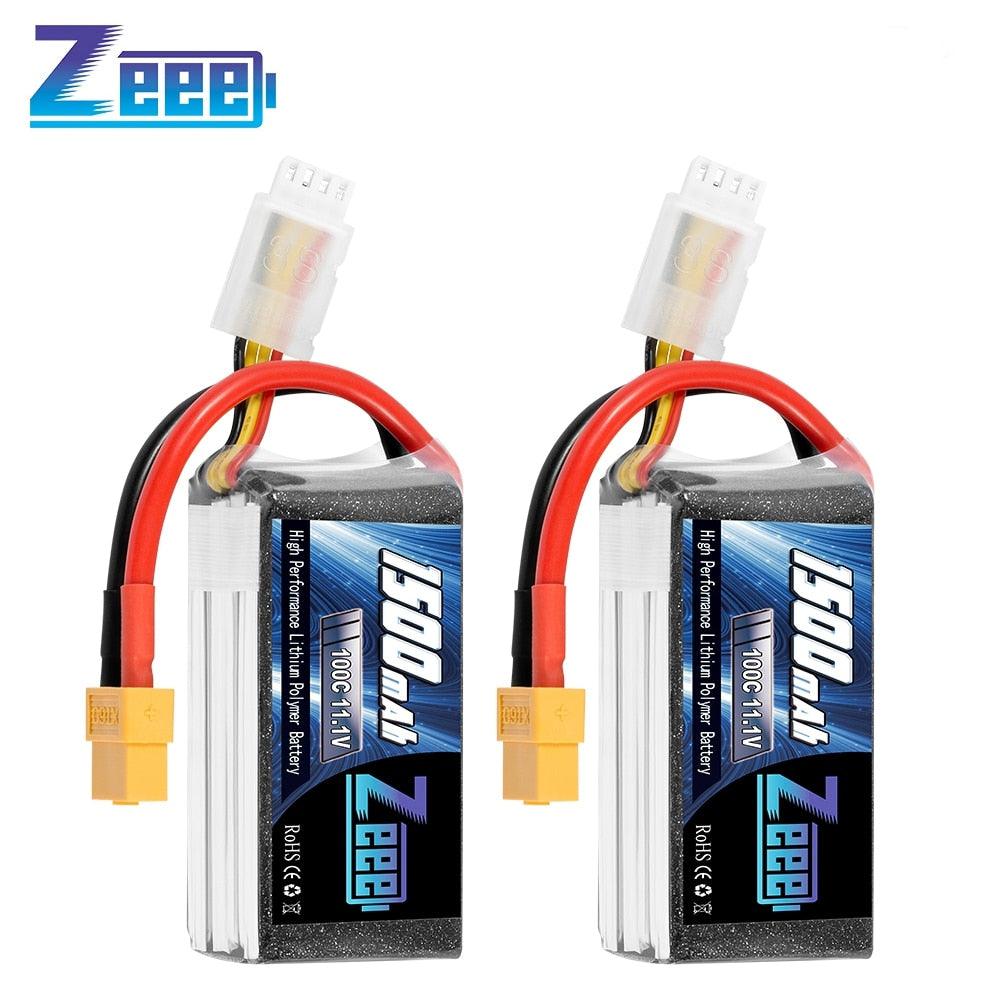 2units Zeee 11.1V 1500mAh 100C 3S Lipo Battery with XT60 Plug Softcase RC Battery for RC Quad Drone RC Car Truck Airplane FPV Battery 2 2units Zeee 11.1V 1500mAh 100C 3S Lipo Battery with XT60 Plug Softcase RC Battery for RC Quad Drone RC Car Truck Airplane FPV Battery — изображение 2