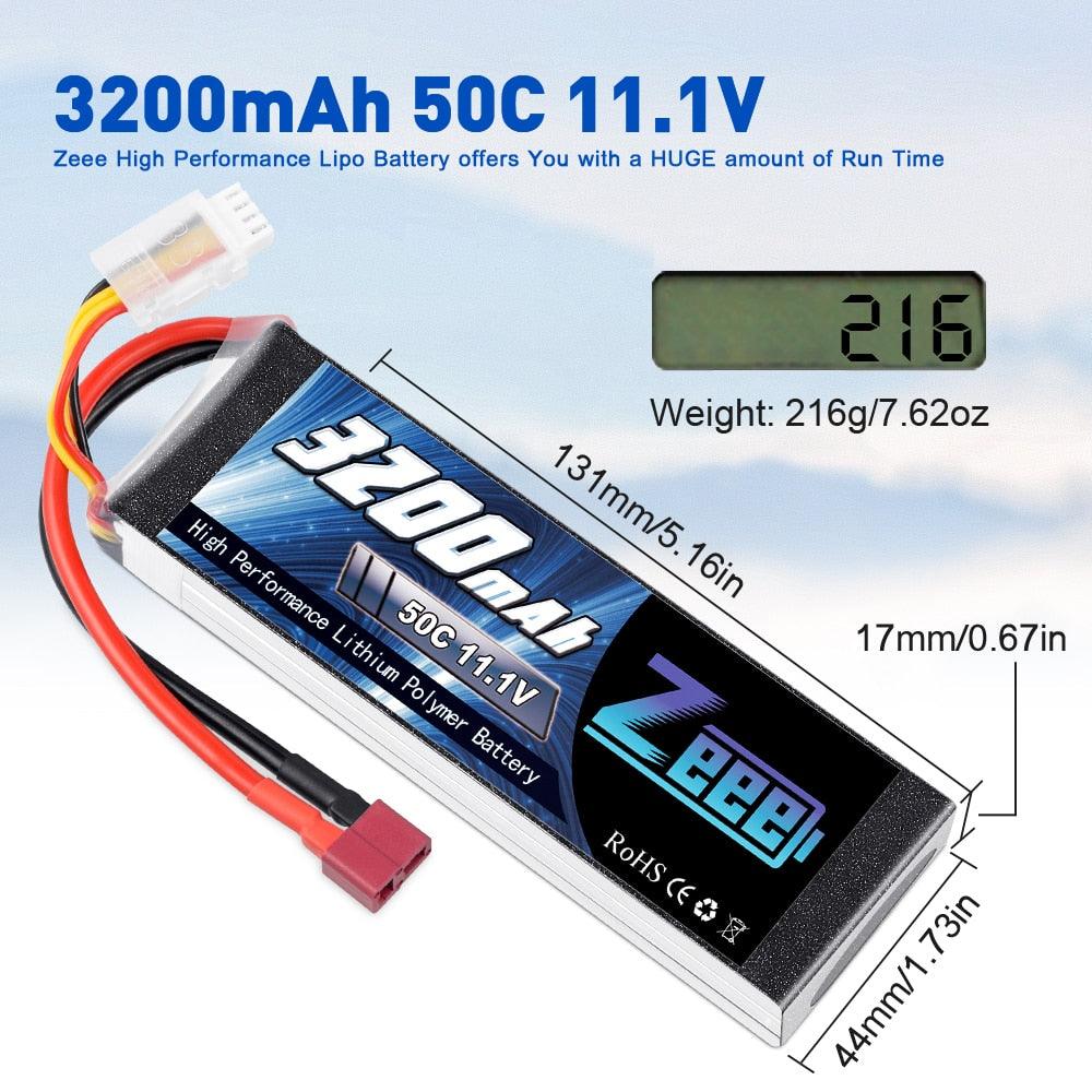 2units Zeee 11.1V 50C 3200mAh 3S Lipo Battery with Deans Connector Softcase Battery for RC Airplane Helicopter RC Car Truck Boat FPV Battery 3 2units Zeee 11.1V 50C 3200mAh 3S Lipo Battery with Deans Connector Softcase Battery for RC Airplane Helicopter RC Car Truck Boat FPV Battery — изображение 3