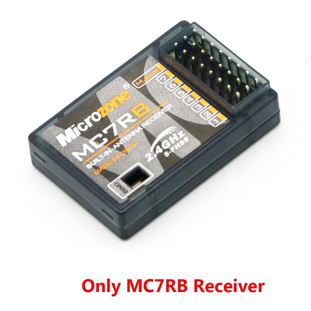 MicroZone MC7 - 2.4G Controller Transmitter With MC8RE Receiver Radio System for RC Airplane Drone multirotor Helicopter VS MC6C 7 MicroZone MC7 - 2.4G Controller Transmitter With MC8RE Receiver Radio System for RC Airplane Drone multirotor Helicopter VS MC6C - Image 7