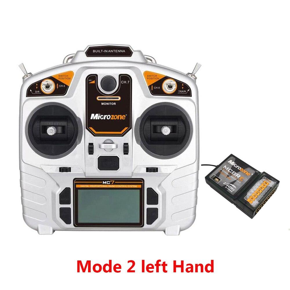MicroZone MC7 - 2.4G Controller Transmitter With MC8RE Receiver Radio System for RC Airplane Drone multirotor Helicopter VS MC6C 5 MicroZone MC7 - 2.4G Controller Transmitter With MC8RE Receiver Radio System for RC Airplane Drone multirotor Helicopter VS MC6C - Image 5