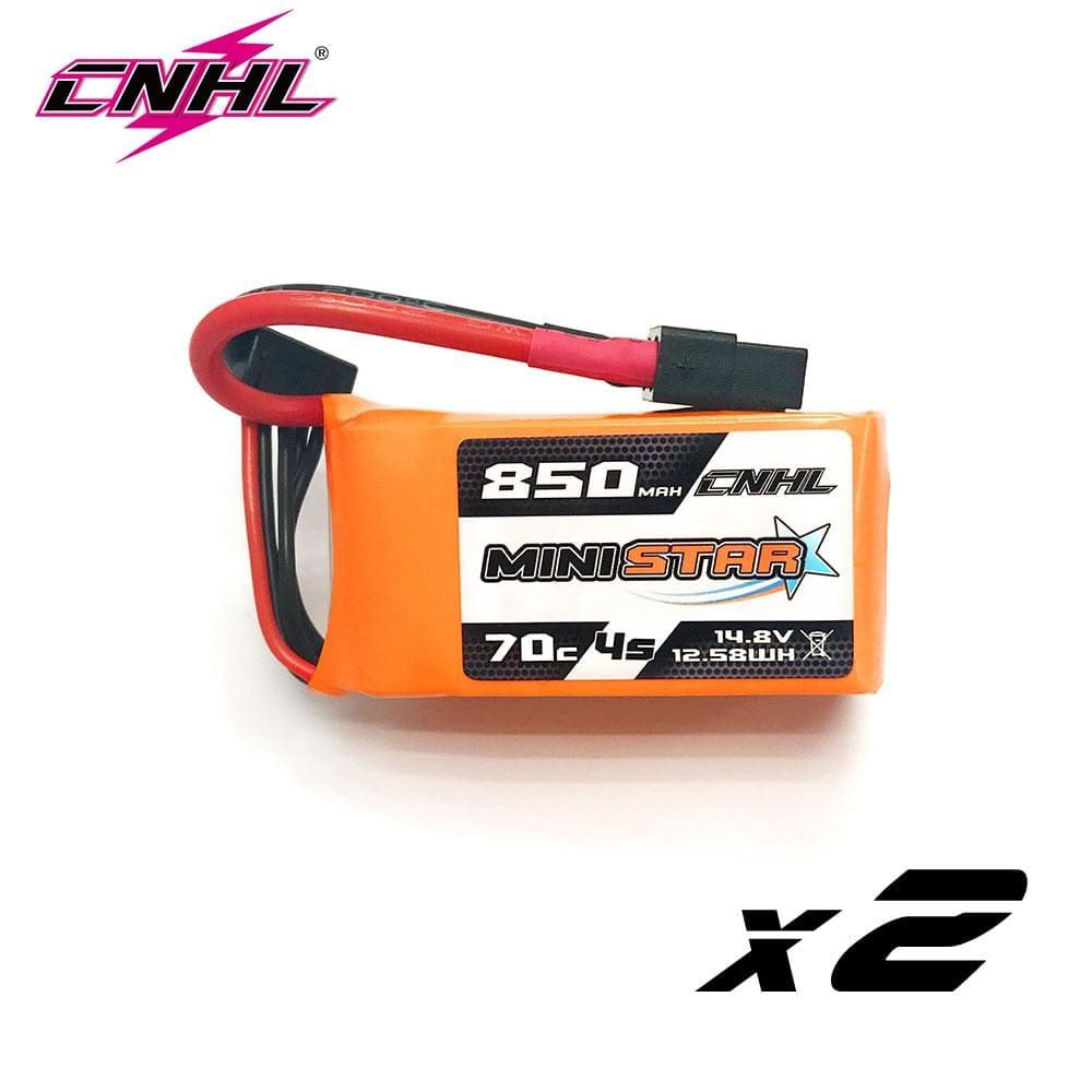 2/4PCS CNHL 4S 14.8V Lipo Battery for FPV - 850mAh 70C MiniStar Series With XT60 Plug For RC FPV Racing Drone Mini Quadcopter Airplane 3 2/4PCS CNHL 4S 14.8V Lipo Battery for FPV - 850mAh 70C MiniStar Series With XT60 Plug For RC FPV Racing Drone Mini Quadcopter Airplane — изображение 3