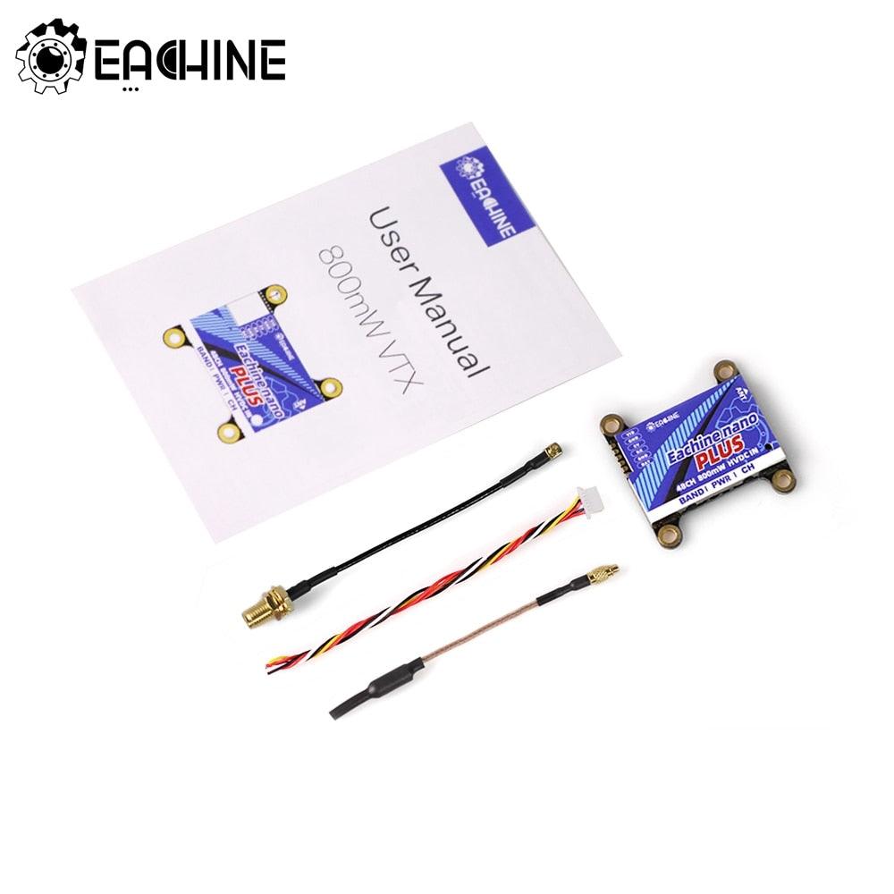 Eachine Nano Plus FPV VTX Video Transmitter - 5.8GHz 48CH 800mW Transmitter for RC Racing Drone Plane FPV Drone DIY Kit Accessories Support Microphone 6-36V FPV Goggle 3 Eachine Nano Plus FPV VTX Video Transmitter - 5.8GHz 48CH 800mW Transmitter for RC Racing Drone Plane FPV Drone DIY Kit Accessories Support Microphone 6-36V FPV Goggle - Image 3