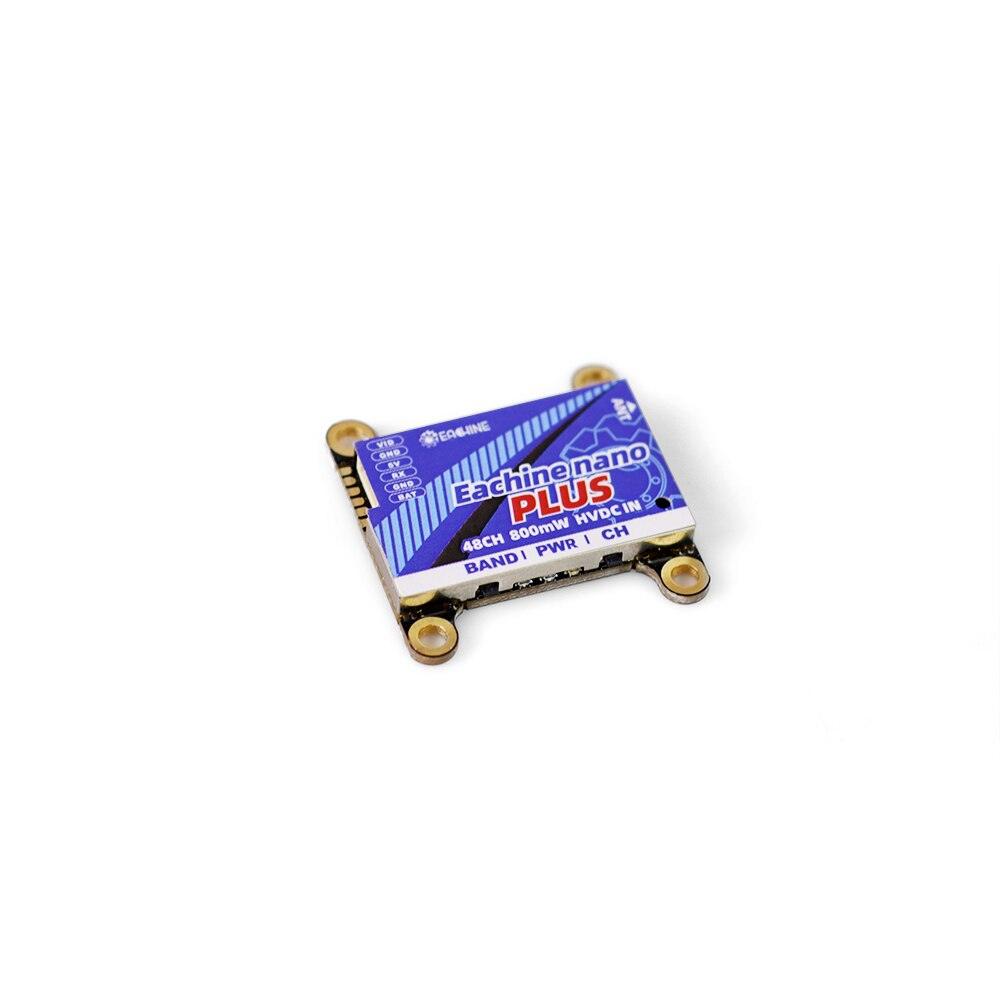 Eachine Nano Plus FPV VTX Video Transmitter - 5.8GHz 48CH 800mW Transmitter for RC Racing Drone Plane FPV Drone DIY Kit Accessories Support Microphone 6-36V FPV Goggle 4 Eachine Nano Plus FPV VTX Video Transmitter - 5.8GHz 48CH 800mW Transmitter for RC Racing Drone Plane FPV Drone DIY Kit Accessories Support Microphone 6-36V FPV Goggle - Image 4