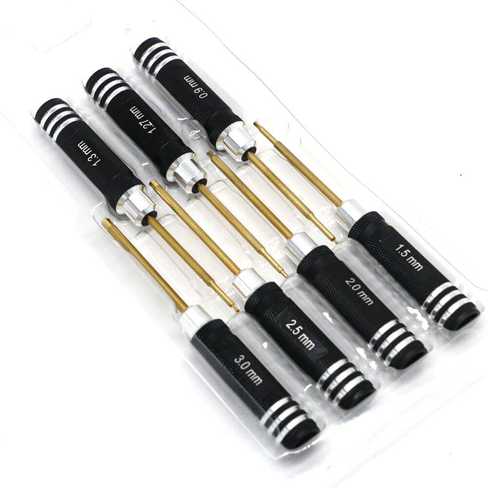 7pcs Titanium Plating Mini Precision Hex Screwdriver Tool Set Allen Driver for RC Helicopter Drone Aircraft Model Repair Tools 4 7pcs Titanium Plating Mini Precision Hex Screwdriver Tool Set Allen Driver for RC Helicopter Drone Aircraft Model Repair Tools — изображение 4