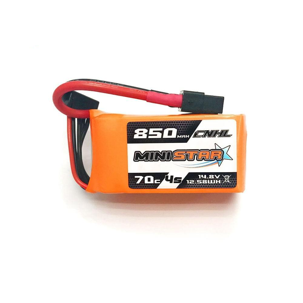 2/4PCS CNHL 4S 14.8V Lipo Battery for FPV - 850mAh 70C MiniStar Series With XT60 Plug For RC FPV Racing Drone Mini Quadcopter Airplane 1 2/4PCS CNHL 4S 14.8V Lipo Battery for FPV - 850mAh 70C MiniStar Series With XT60 Plug For RC FPV Racing Drone Mini Quadcopter Airplane