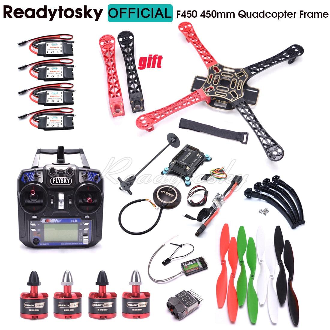 F450 450mm Quadcopter Frame Kit w/ APM2.8 Flight Controller 7M GPS 30A Simonk ESC 2212 920KV Flysky FS-i6 IA6 For RC Quadcopter 1 F450 450mm Quadcopter Frame Kit w/ APM2.8 Flight Controller 7M GPS 30A Simonk ESC 2212 920KV Flysky FS-i6 IA6 For RC Quadcopter