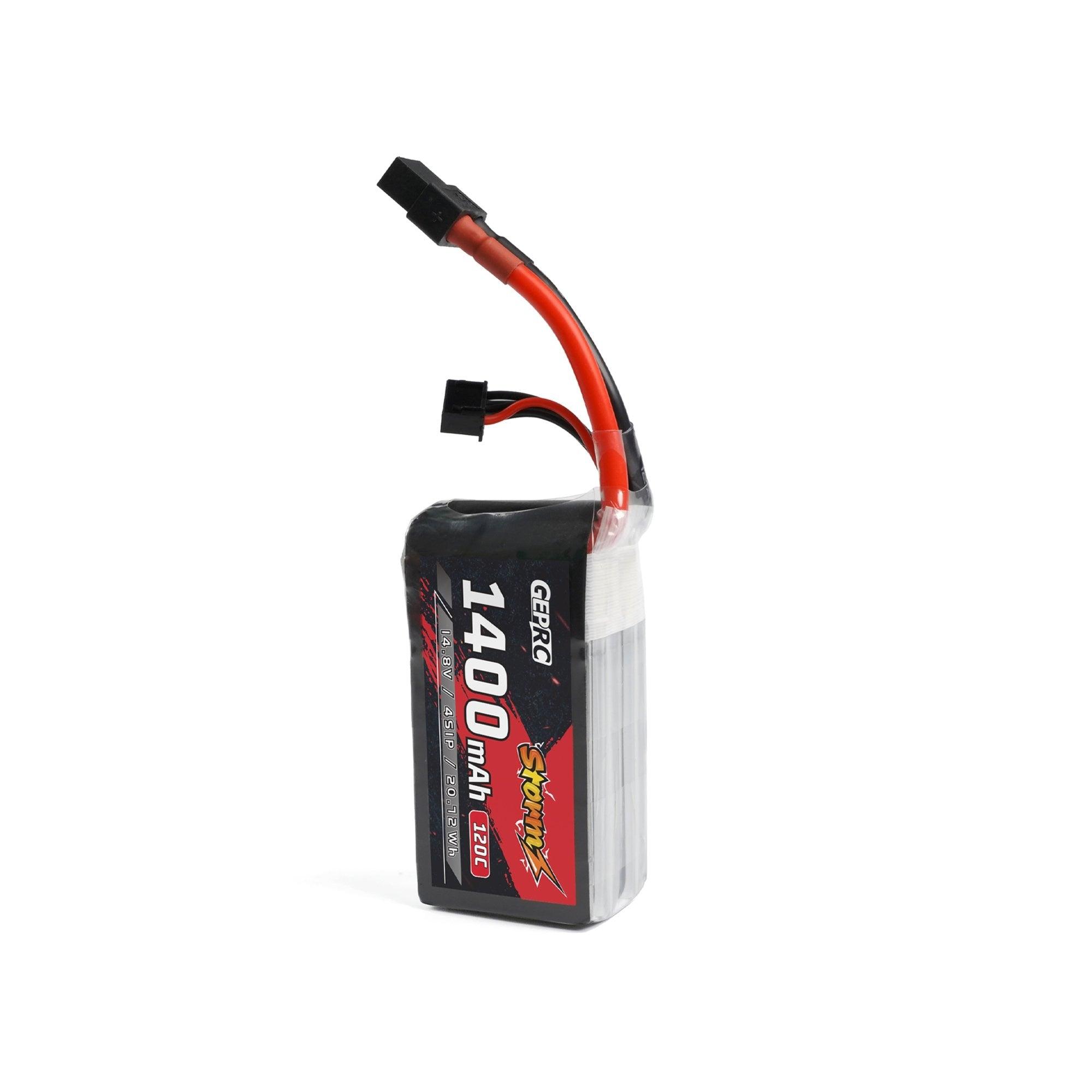 GEPRC Storm 4S 1400mAh 120C Lipo Battery - Suitable For 3-5Inch Series Drone For RC FPV Quadcopter Freestyle Series Drone Parts FPV Battery 1 GEPRC Storm 4S 1400mAh 120C Lipo Battery - Suitable For 3-5Inch Series Drone For RC FPV Quadcopter Freestyle Series Drone Parts FPV Battery
