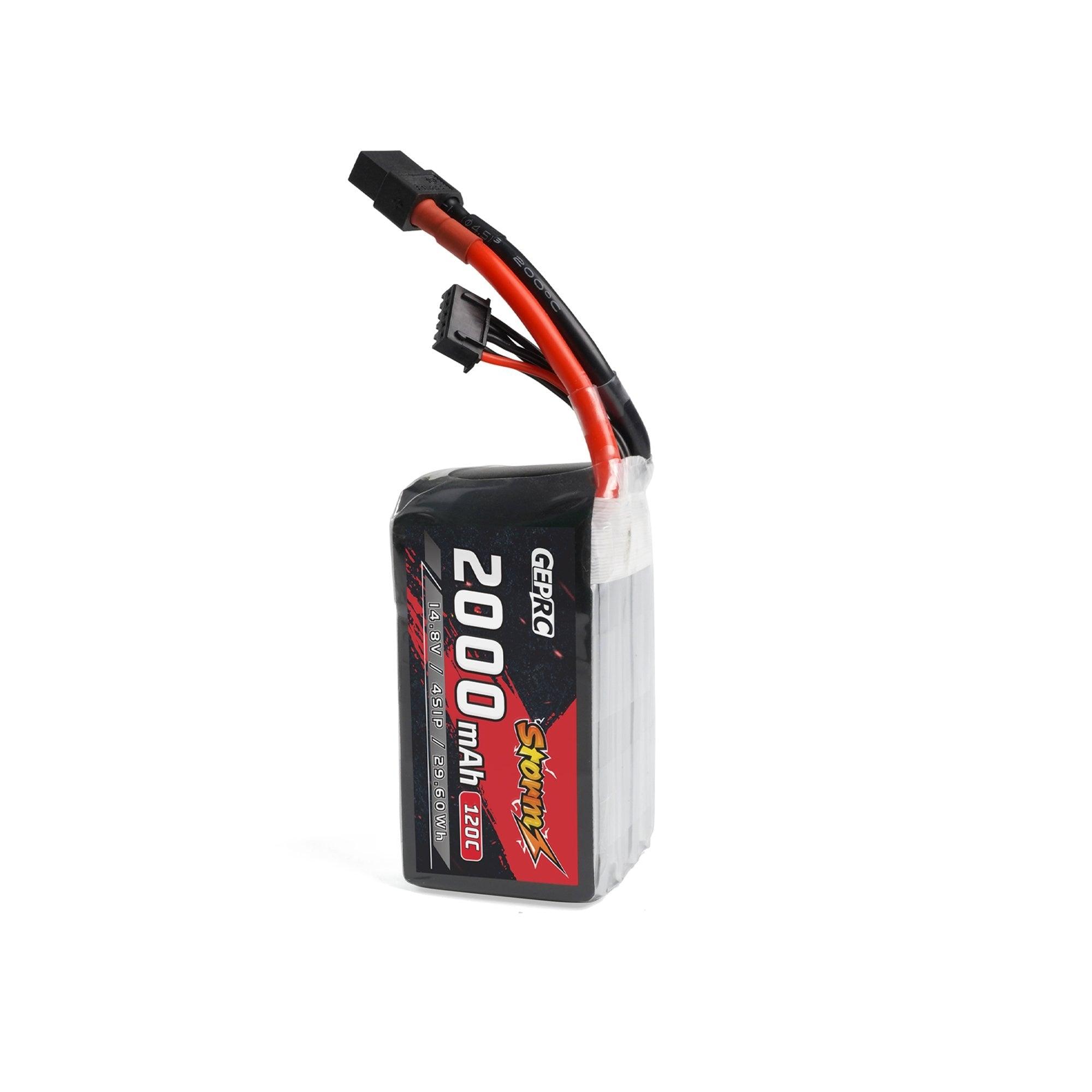 GEPRC Storm 4S 2000mAh 120C Lipo Battery - Suitable For 3-5Inch Series Drone For RC FPV Quadcopter Freestyle Series FPV Drone Battery 1 GEPRC Storm 4S 2000mAh 120C Lipo Battery - Suitable For 3-5Inch Series Drone For RC FPV Quadcopter Freestyle Series FPV Drone Battery