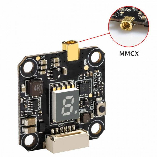 AKK FX3 FPV VTX - 5.8Ghz 37CH 25mW/200mW/400mW/600mW Switchable FPV Video Transimtter with MMCX Integrated OSD FC 5 AKK FX3 FPV VTX - 5.8Ghz 37CH 25mW/200mW/400mW/600mW Switchable FPV Video Transimtter with MMCX Integrated OSD FC - Image 5