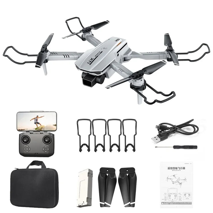 XT1 Drone - 2024 New 4K HD Camera FPV WIFI 3-way Obstacle Avoidance Foldable Quadcopter RC Helicopter For Kid Gift 1 XT1 Drone - 2024 New 4K HD Camera FPV WIFI 3-way Obstacle Avoidance Foldable Quadcopter RC Helicopter For Kid Gift