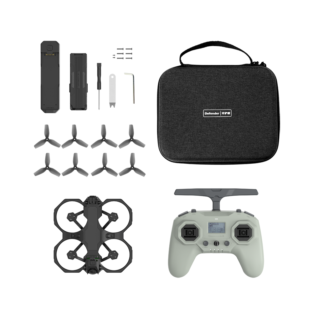 iFlight Defender 20 3S HD With Commando 8 - 2Inch Cinewhoop FPV Drone With Commando 8 Radio ELRS 2.4G 915M DJI O3 Air Unit 4 iFlight Defender 20 3S HD With Commando 8 - 2Inch Cinewhoop FPV Drone With Commando 8 Radio ELRS 2.4G 915M DJI O3 Air Unit — изображение 4