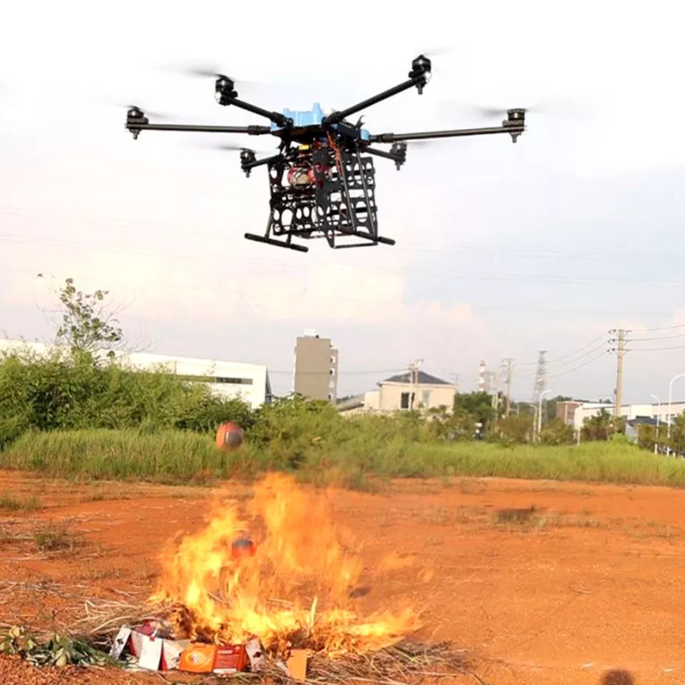 TYI 30L Fire Fighting Drone - 6-Axis 30L 30Kg Multi-functional Industrial Drone Emergency Rescue Fire Fighting Drone 2 TYI 30L Fire Fighting Drone - 6-Axis 30L 30Kg Multi-functional Industrial Drone Emergency Rescue Fire Fighting Drone — изображение 2