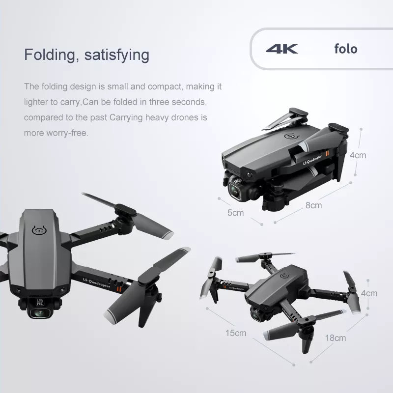 Ls XT6 Mini Drone - 4K 1080P HD Camera WiFi Fpv Air Pressure Altitude Hold Foldable Quadcopter RC Dron Kid Toy Boys GIfts 9 Ls XT6 Mini Drone - 4K 1080P HD Camera WiFi Fpv Air Pressure Altitude Hold Foldable Quadcopter RC Dron Kid Toy Boys GIfts - Image 9