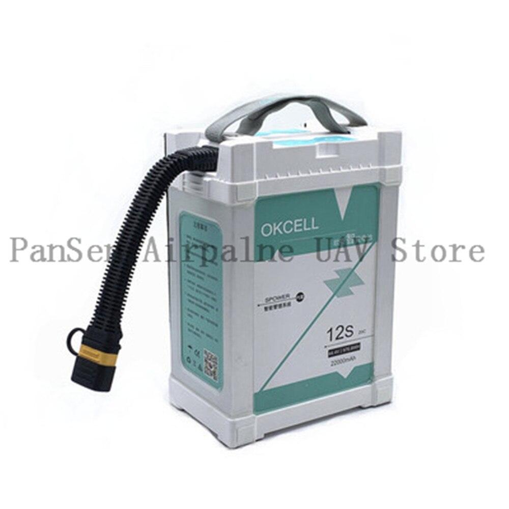 Original OKCELL 12000mAh/16000 /2200044.4V 12S LiPO Battery Agriculture Drone Battery Burst 20C for agricultural spray drone frame 5 Original OKCELL 12000mAh/16000 /2200044.4V 12S LiPO Battery Agriculture Drone Battery Burst 20C for agricultural spray drone frame - Image 5