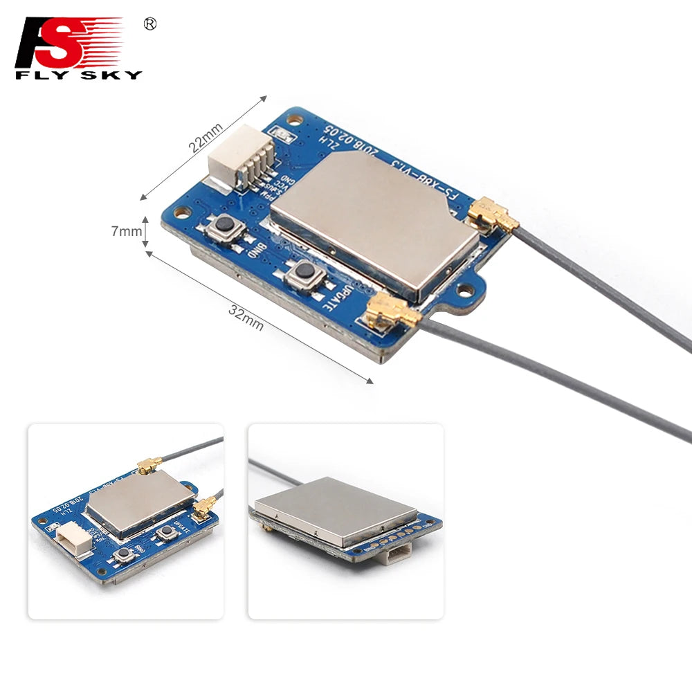 Flysky FS-X8B 8CH 2.4G Receiver - 4.0-8.4V PPM/i-BUS AFHDS 2A GFSK FHSS Receiver Compatible With FS-NV14 FS-i6 FS-i6s FS-i6x FS-i8 FS-i10 5 Flysky FS-X8B 8CH 2.4G Receiver - 4.0-8.4V PPM/i-BUS AFHDS 2A GFSK FHSS Receiver Compatible With FS-NV14 FS-i6 FS-i6s FS-i6x FS-i8 FS-i10 - Image 5