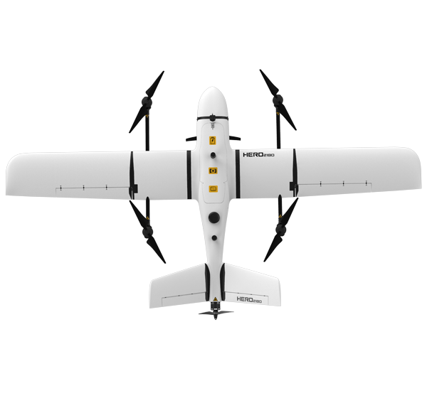 Makeflyeasy HERO VTOL - 1KG Payload 144km Range 136min 2180mm Wingspan Fix Wing Aircraft Airplane Drone for Inspection Surveying Mapping Monitoring