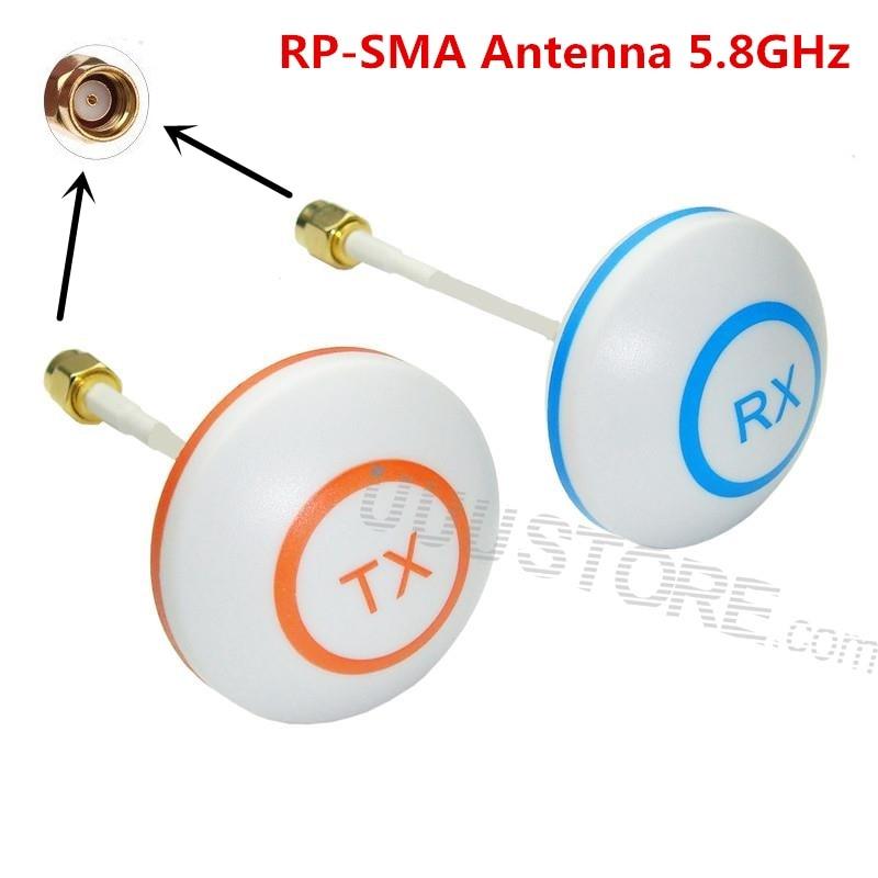 FPV 5.8 GHz omni-directional Antenna Clover Leaf Mushroom Aerial Set with RP-SMA Plug for FPV system 2 FPV 5.8 GHz omni-directional Antenna Clover Leaf Mushroom Aerial Set with RP-SMA Plug for FPV system — изображение 2