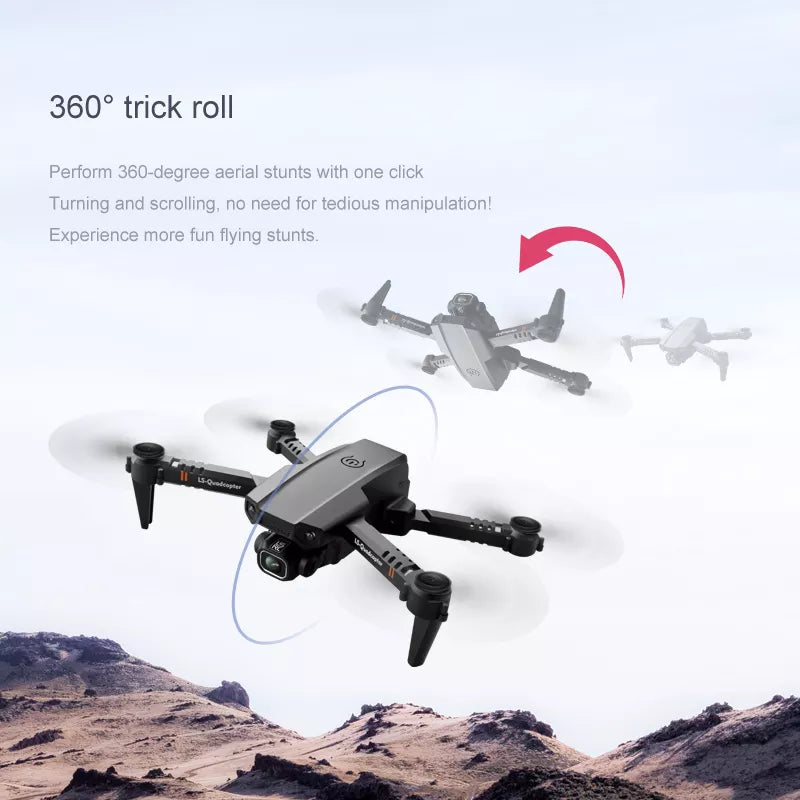 Ls XT6 Mini Drone - 4K 1080P HD Camera WiFi Fpv Air Pressure Altitude Hold Foldable Quadcopter RC Dron Kid Toy Boys GIfts 5 Ls XT6 Mini Drone - 4K 1080P HD Camera WiFi Fpv Air Pressure Altitude Hold Foldable Quadcopter RC Dron Kid Toy Boys GIfts - Image 5