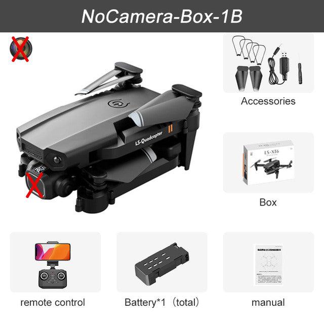 Ls XT6 Mini Drone - 4K 1080P HD Camera WiFi Fpv Air Pressure Altitude Hold Foldable Quadcopter RC Dron Kid Toy Boys GIfts 4 Ls XT6 Mini Drone - 4K 1080P HD Camera WiFi Fpv Air Pressure Altitude Hold Foldable Quadcopter RC Dron Kid Toy Boys GIfts - Image 4