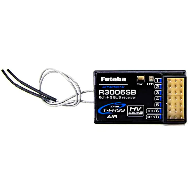 Futaba R3006SB Receiver - T-FHSS 2.4GHz 6 Channel SBus Full-range flight receiver 1 Futaba R3006SB Receiver - T-FHSS 2.4GHz 6 Channel SBus Full-range flight receiver