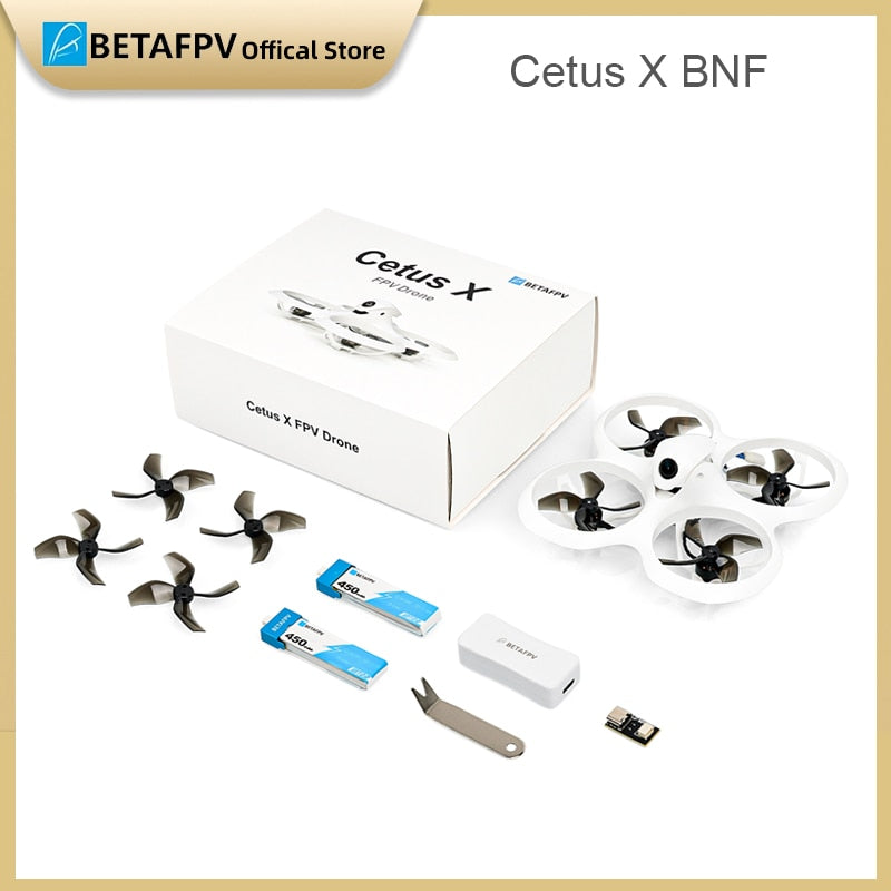 BETAFPV Cetus X - Brushless ELRS FPV Quadcopter BNF/ RTF LiteRadio 3 Radio Transmitter VR03 FPV Goggles C04 FPV Camera RC Drone 6 BETAFPV Cetus X - Brushless ELRS FPV Quadcopter BNF/ RTF LiteRadio 3 Radio Transmitter VR03 FPV Goggles C04 FPV Camera RC Drone - Image 6