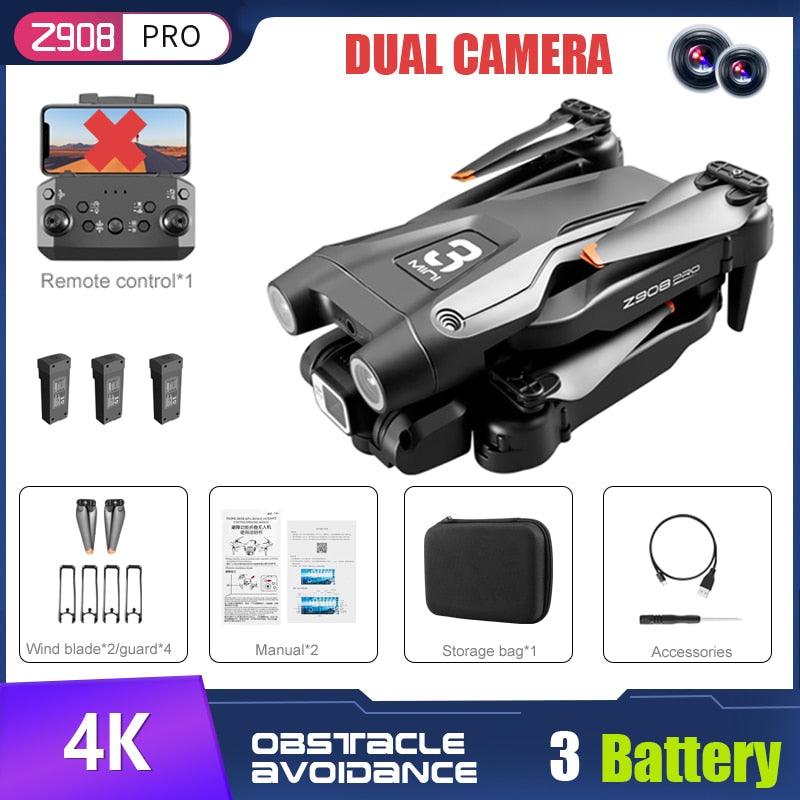 New Z908 Pro Drone - 2.4G WIFI Mini Drone 4k Professional Obstacle Avoidance Helicopter Remote Control Quadcopter RC Drone Toy 16 New Z908 Pro Drone - 2.4G WIFI Mini Drone 4k Professional Obstacle Avoidance Helicopter Remote Control Quadcopter RC Drone Toy - Image 16