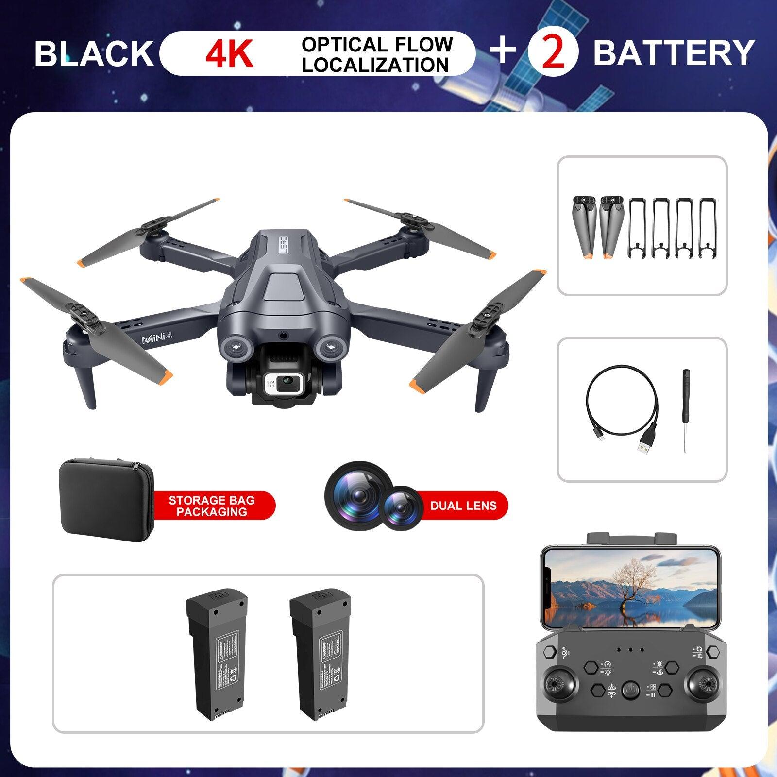 KBDFA MINI4 Drone - 4K HD Camera Z908 Dron Remote Control Drones RC Helicopters Gift 2.4G WIFi Obstacle Avoidance Quadcopter Toys 6 KBDFA MINI4 Drone - 4K HD Camera Z908 Dron Remote Control Drones RC Helicopters Gift 2.4G WIFi Obstacle Avoidance Quadcopter Toys — изображение 6