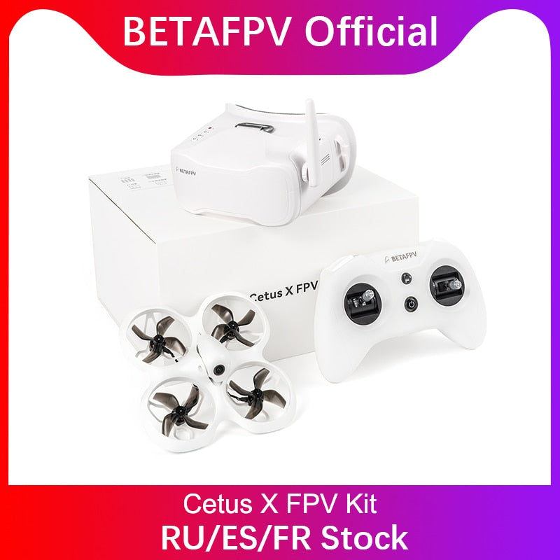 BETAFPV Cetus X - Brushless ELRS FPV Quadcopter BNF/ RTF LiteRadio 3 Radio Transmitter VR03 FPV Goggles C04 FPV Camera RC Drone 2 BETAFPV Cetus X - Brushless ELRS FPV Quadcopter BNF/ RTF LiteRadio 3 Radio Transmitter VR03 FPV Goggles C04 FPV Camera RC Drone - Image 2