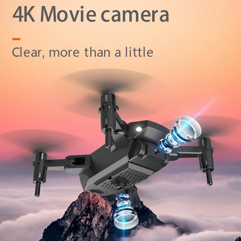 Q12 Drone - 4k HD Camera WiFi Fpv Air Pressure Altitude Hold Black And Gray drone Foldable RC Drones Toy 8 Q12 Drone - 4k HD Camera WiFi Fpv Air Pressure Altitude Hold Black And Gray drone Foldable RC Drones Toy - Image 8