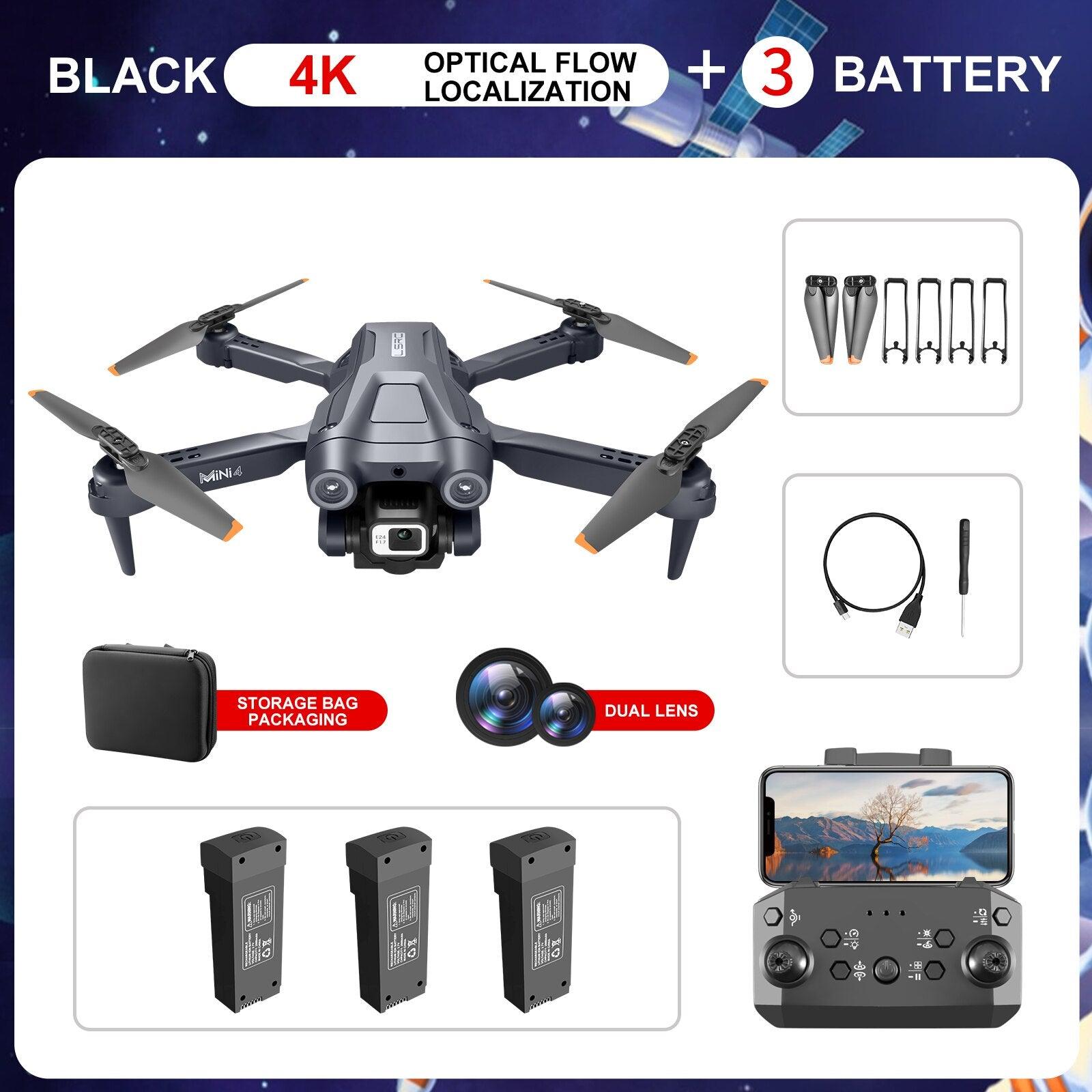 KBDFA MINI4 Drone - 4K HD Camera Z908 Dron Remote Control Drones RC Helicopters Gift 2.4G WIFi Obstacle Avoidance Quadcopter Toys 16 KBDFA MINI4 Drone - 4K HD Camera Z908 Dron Remote Control Drones RC Helicopters Gift 2.4G WIFi Obstacle Avoidance Quadcopter Toys — изображение 16
