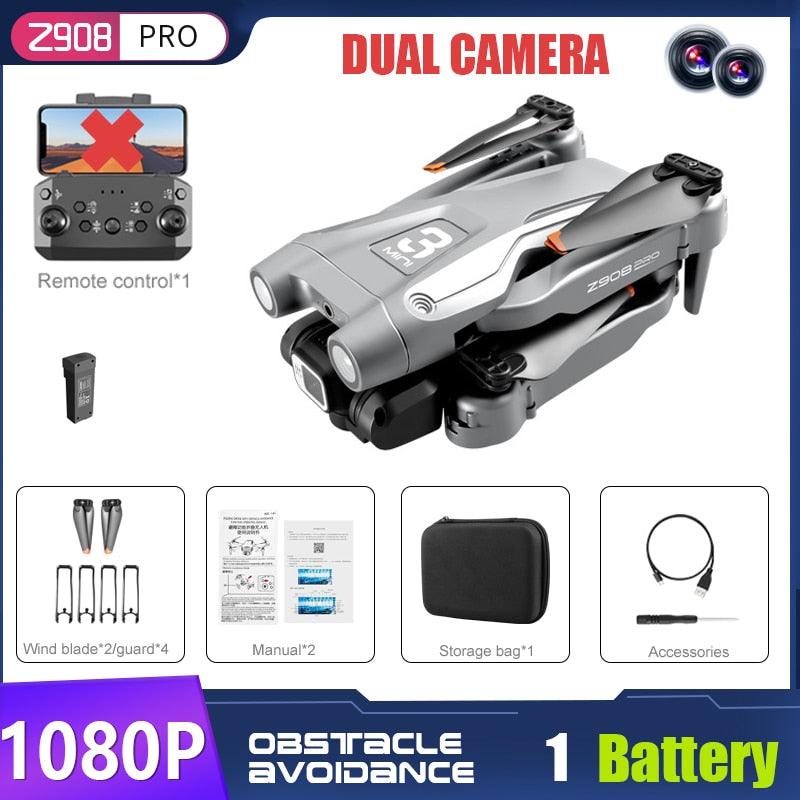 New Z908 Pro Drone - 2.4G WIFI Mini Drone 4k Professional Obstacle Avoidance Helicopter Remote Control Quadcopter RC Drone Toy 8 New Z908 Pro Drone - 2.4G WIFI Mini Drone 4k Professional Obstacle Avoidance Helicopter Remote Control Quadcopter RC Drone Toy - Image 8