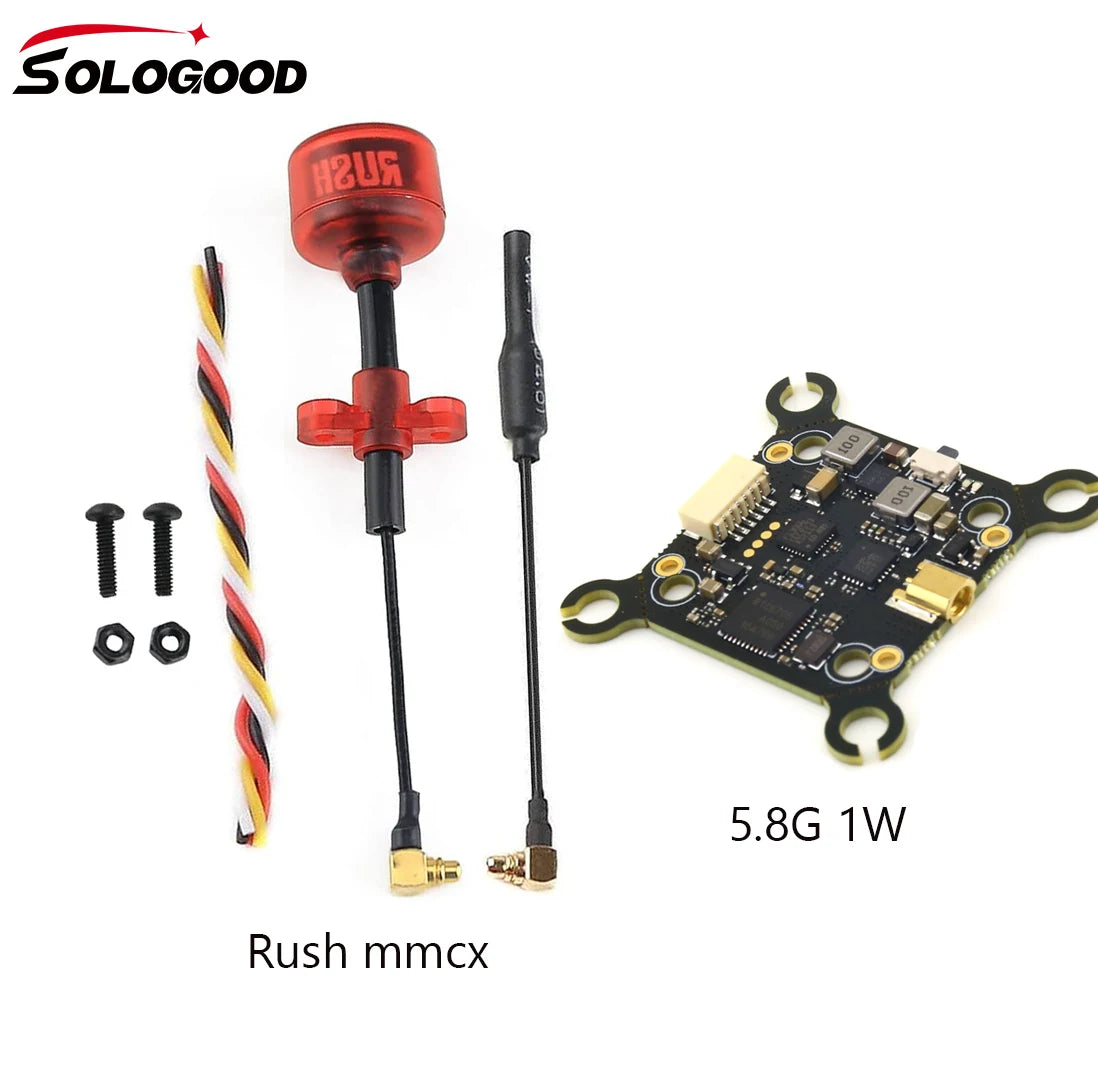 SoloGood 5.8G 1W 48CH VTX - Image Transmission Rush Cherry ntenna Input Voltage 7-26V Transmission Power 25/100/200/400/1000mW 7 SoloGood 5.8G 1W 48CH VTX - Image Transmission Rush Cherry ntenna Input Voltage 7-26V Transmission Power 25/100/200/400/1000mW - Image 7