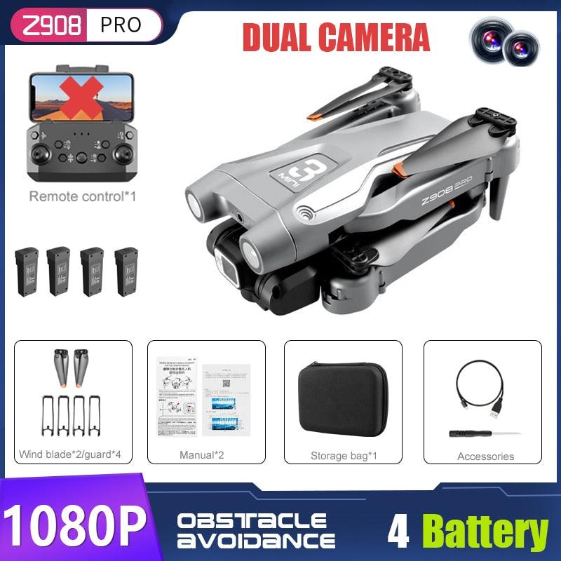 New Z908 Pro Drone - 2.4G WIFI Mini Drone 4k Professional Obstacle Avoidance Helicopter Remote Control Quadcopter RC Drone Toy 12 New Z908 Pro Drone - 2.4G WIFI Mini Drone 4k Professional Obstacle Avoidance Helicopter Remote Control Quadcopter RC Drone Toy - Image 12