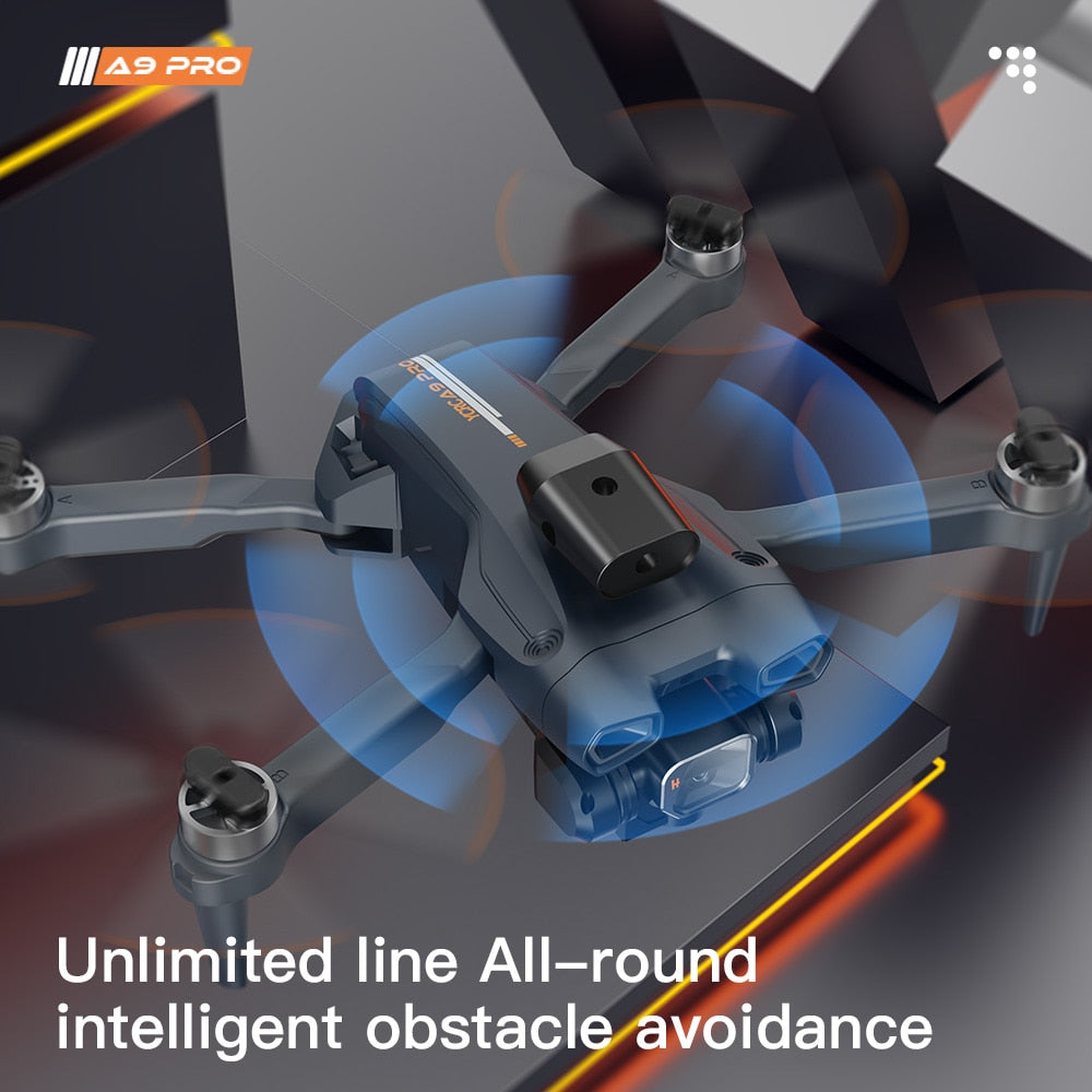 A9 PRO Drone - 2.4G WIFI FPV With 4K HD Camera 20min Flight Time Brushless Foldable ProfessionalRC Drone Quadcopter Toy 12 A9 PRO Drone - 2.4G WIFI FPV With 4K HD Camera 20min Flight Time Brushless Foldable ProfessionalRC Drone Quadcopter Toy - Image 12