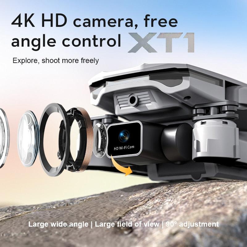XT1 Drone - 2024 New 4K HD Camera FPV WIFI 3-way Obstacle Avoidance Foldable Quadcopter RC Helicopter For Kid Gift 3 XT1 Drone - 2024 New 4K HD Camera FPV WIFI 3-way Obstacle Avoidance Foldable Quadcopter RC Helicopter For Kid Gift — изображение 3