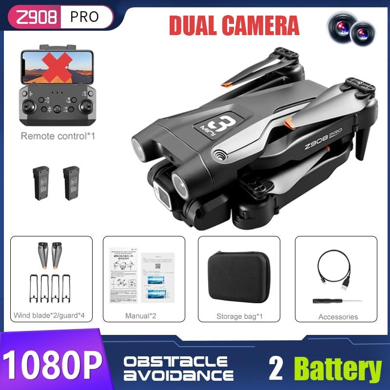 New Z908 Pro Drone - 2.4G WIFI Mini Drone 4k Professional Obstacle Avoidance Helicopter Remote Control Quadcopter RC Drone Toy 3 New Z908 Pro Drone - 2.4G WIFI Mini Drone 4k Professional Obstacle Avoidance Helicopter Remote Control Quadcopter RC Drone Toy - Image 3