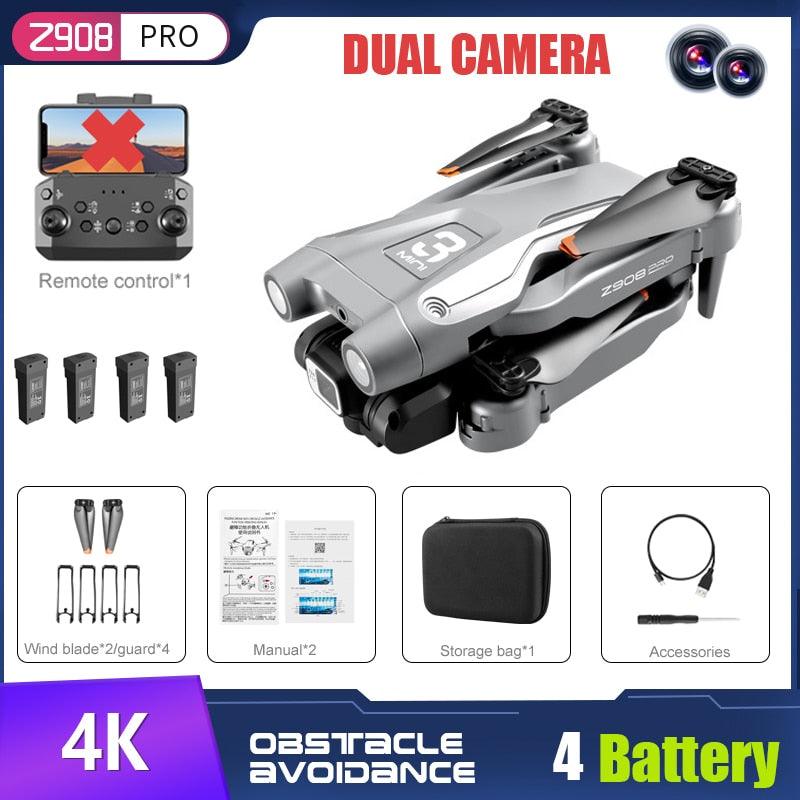 New Z908 Pro Drone - 2.4G WIFI Mini Drone 4k Professional Obstacle Avoidance Helicopter Remote Control Quadcopter RC Drone Toy 10 New Z908 Pro Drone - 2.4G WIFI Mini Drone 4k Professional Obstacle Avoidance Helicopter Remote Control Quadcopter RC Drone Toy - Image 10