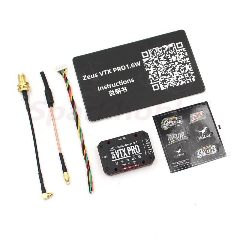 HGLRC Zeus VTX PRO 1.6W 5.8G 40CH Image Transmission with Microphone PIT/25/400/800/1.6W Adjustable For RC FPV Racing Drones 2 HGLRC Zeus VTX PRO 1.6W 5.8G 40CH Image Transmission with Microphone PIT/25/400/800/1.6W Adjustable For RC FPV Racing Drones — изображение 2