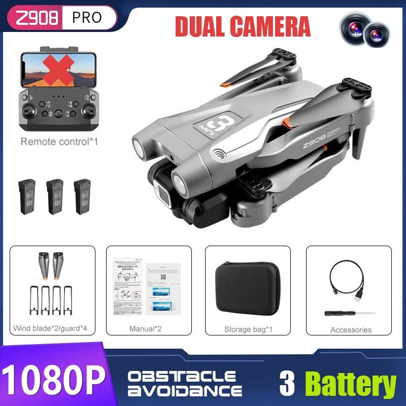 New Z908 Pro Drone - 2.4G WIFI Mini Drone 4k Professional Obstacle Avoidance Helicopter Remote Control Quadcopter RC Drone Toy 2 New Z908 Pro Drone - 2.4G WIFI Mini Drone 4k Professional Obstacle Avoidance Helicopter Remote Control Quadcopter RC Drone Toy - Image 2