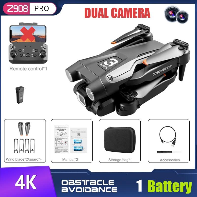 New Z908 Pro Drone - 2.4G WIFI Mini Drone 4k Professional Obstacle Avoidance Helicopter Remote Control Quadcopter RC Drone Toy 6 New Z908 Pro Drone - 2.4G WIFI Mini Drone 4k Professional Obstacle Avoidance Helicopter Remote Control Quadcopter RC Drone Toy - Image 6