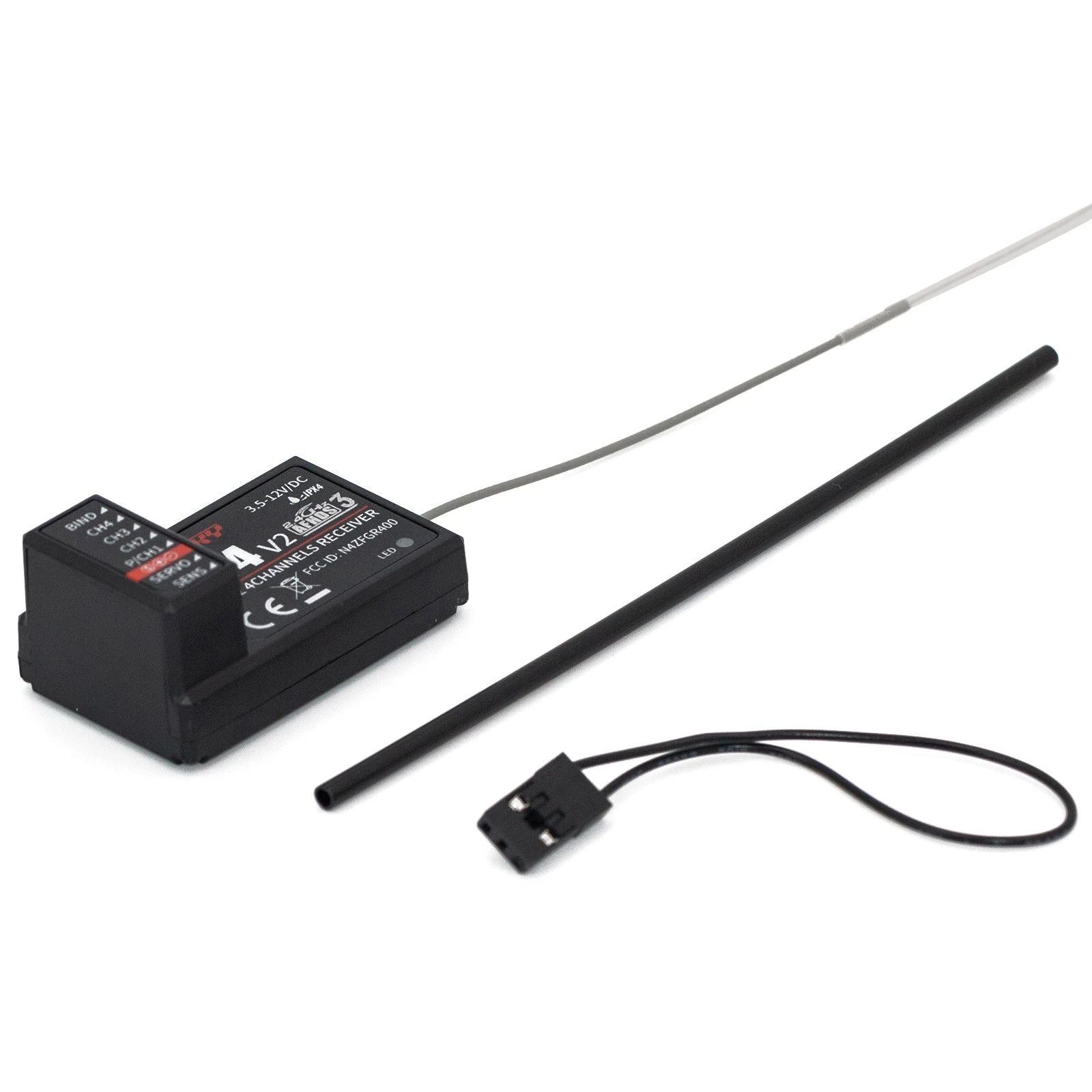 FlySky FS-FGR4 2.4Ghz 4CH Receiver - AFHDS3 for FlySky Noble FS-NB4 Transmitter 1 FlySky FS-FGR4 2.4Ghz 4CH Receiver - AFHDS3 for FlySky Noble FS-NB4 Transmitter