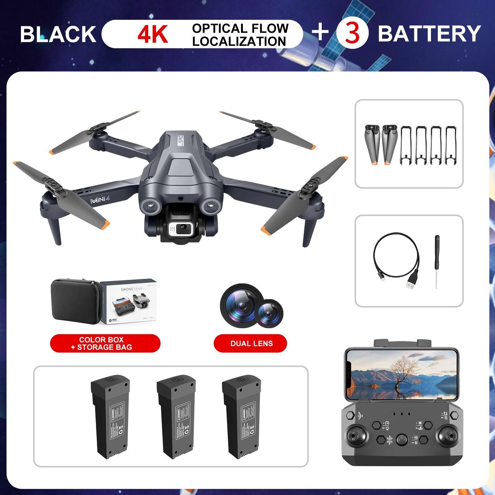 KBDFA MINI4 Drone - 4K HD Camera Z908 Dron Remote Control Drones RC Helicopters Gift 2.4G WIFi Obstacle Avoidance Quadcopter Toys 20 KBDFA MINI4 Drone - 4K HD Camera Z908 Dron Remote Control Drones RC Helicopters Gift 2.4G WIFi Obstacle Avoidance Quadcopter Toys — изображение 20