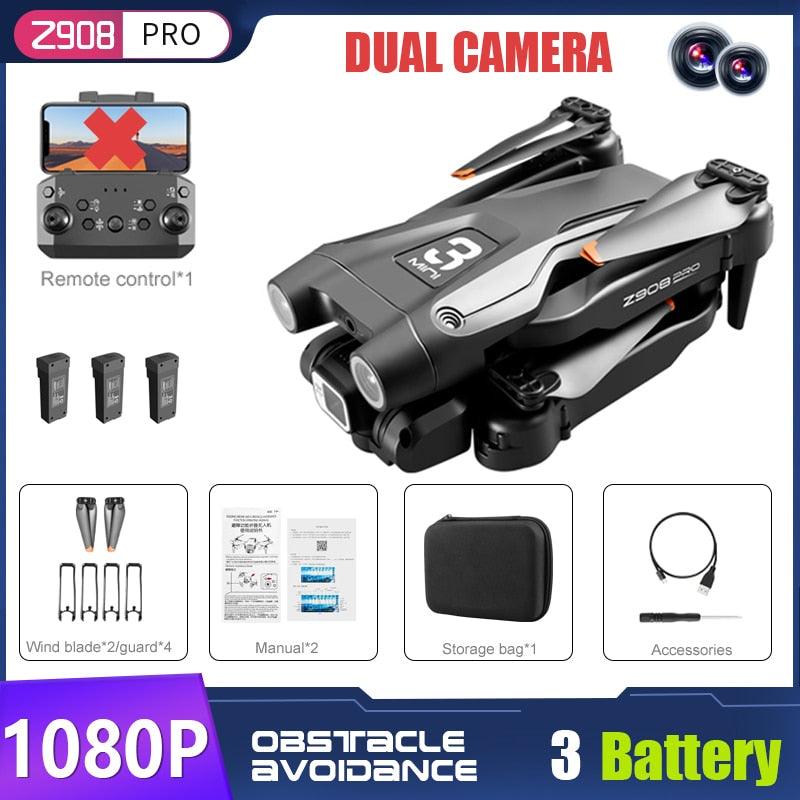 New Z908 Pro Drone - 2.4G WIFI Mini Drone 4k Professional Obstacle Avoidance Helicopter Remote Control Quadcopter RC Drone Toy 13 New Z908 Pro Drone - 2.4G WIFI Mini Drone 4k Professional Obstacle Avoidance Helicopter Remote Control Quadcopter RC Drone Toy - Image 13
