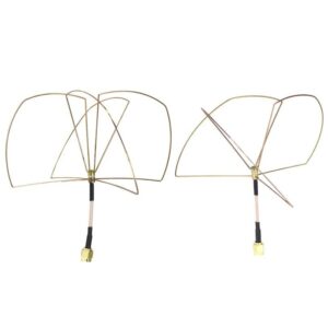 ShenStar 1.2GHz Clover Leaf Antenna 3 /4 Leaves Circular Polarized SMA male for FPV Racing Drone 1.2G Video Transmitter Receiver