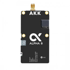 AKK Alpha 8 8W VTX - 5.8GHz 80CH 8W 5W 3W 1W Power Switchable FPV Video Transmitter